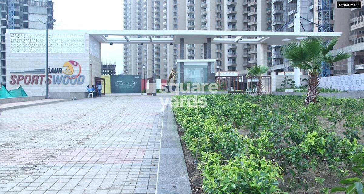 Gaur Sportswood Entrance View