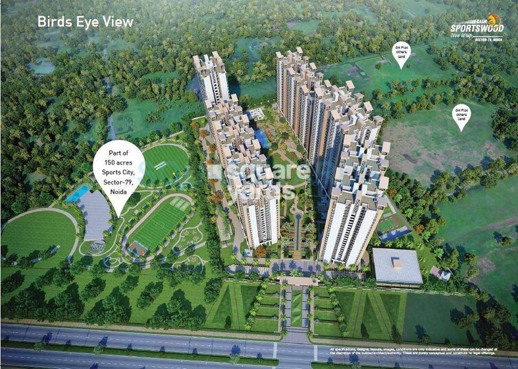 Gaur Sportswood Tower View 1