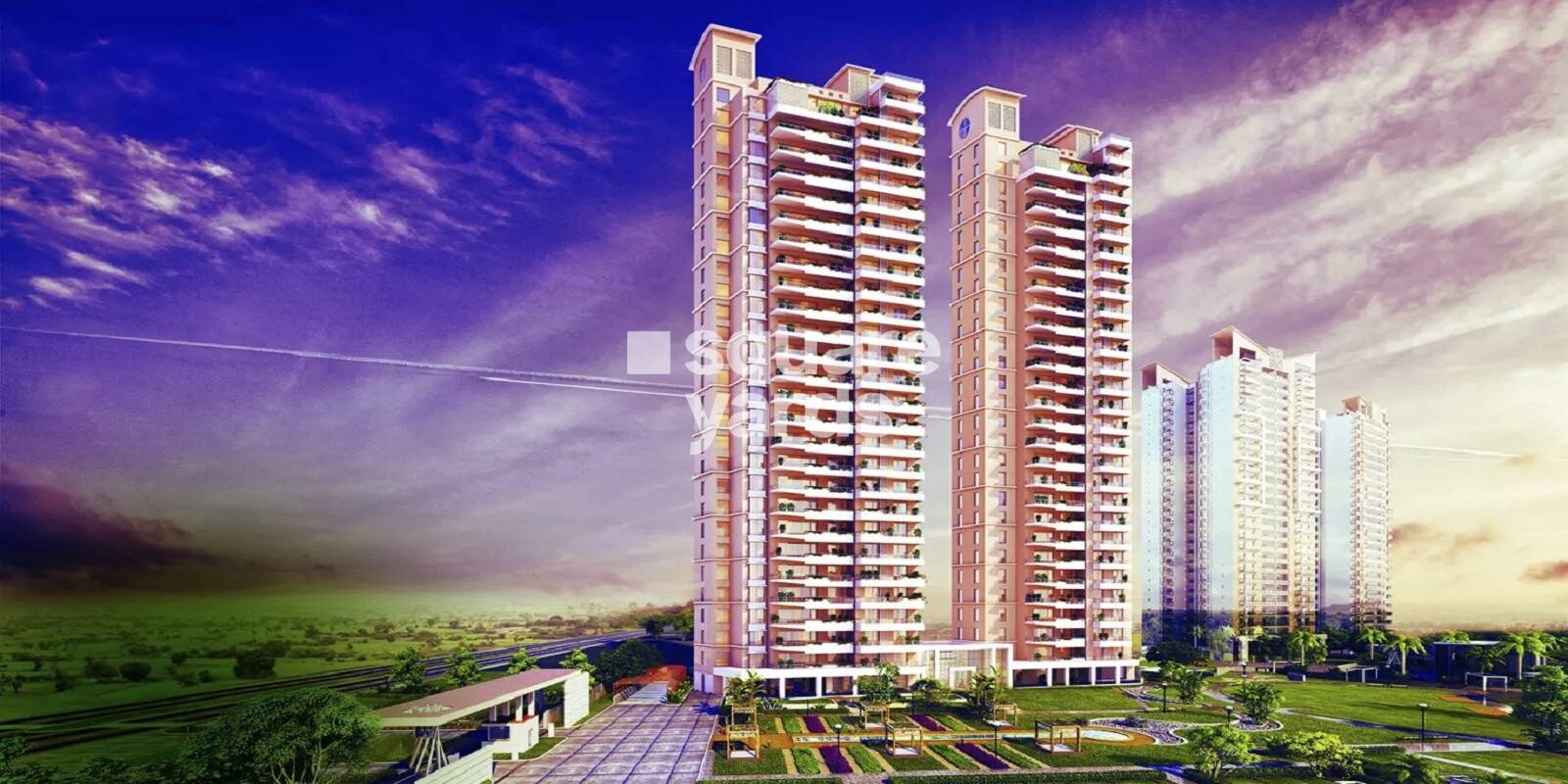 Gaurs Platinum Towers residential project in Sector 79