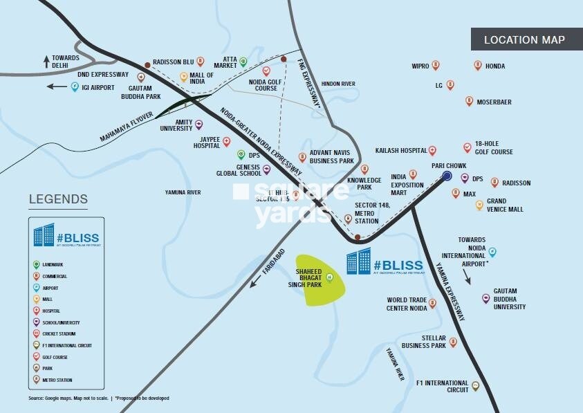 Godrej Bliss Location Image