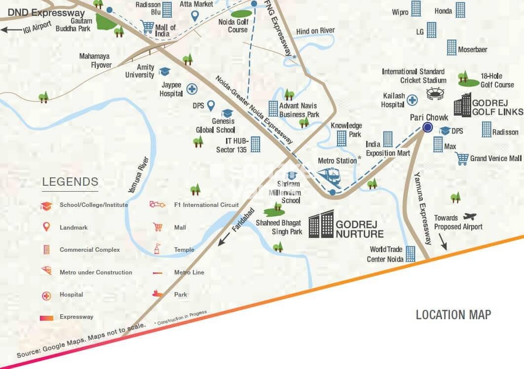 Godrej Nurture Location Image