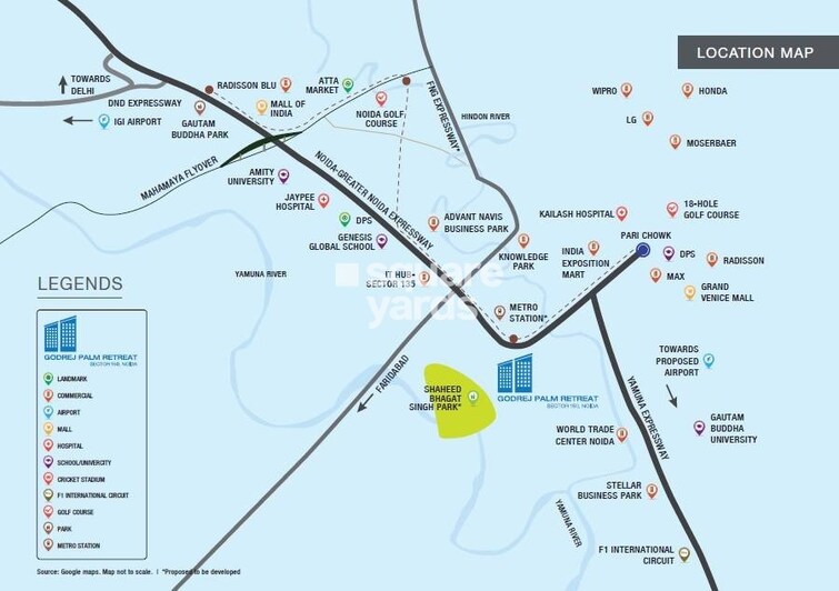 Godrej Palm Retreat Location Image