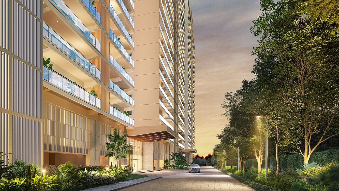 Godrej Riverine Apartment Exteriors 1