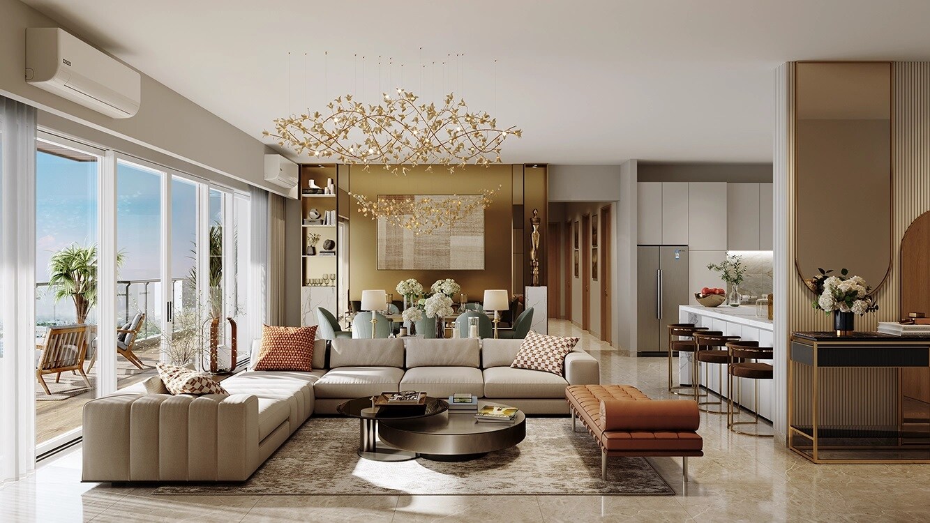 Godrej Riverine Apartment Interiors 3