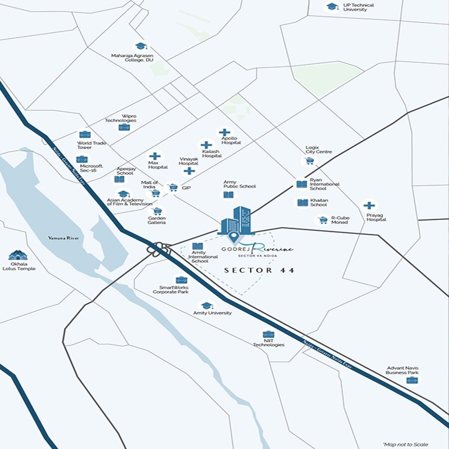 Godrej Riverine Location Image