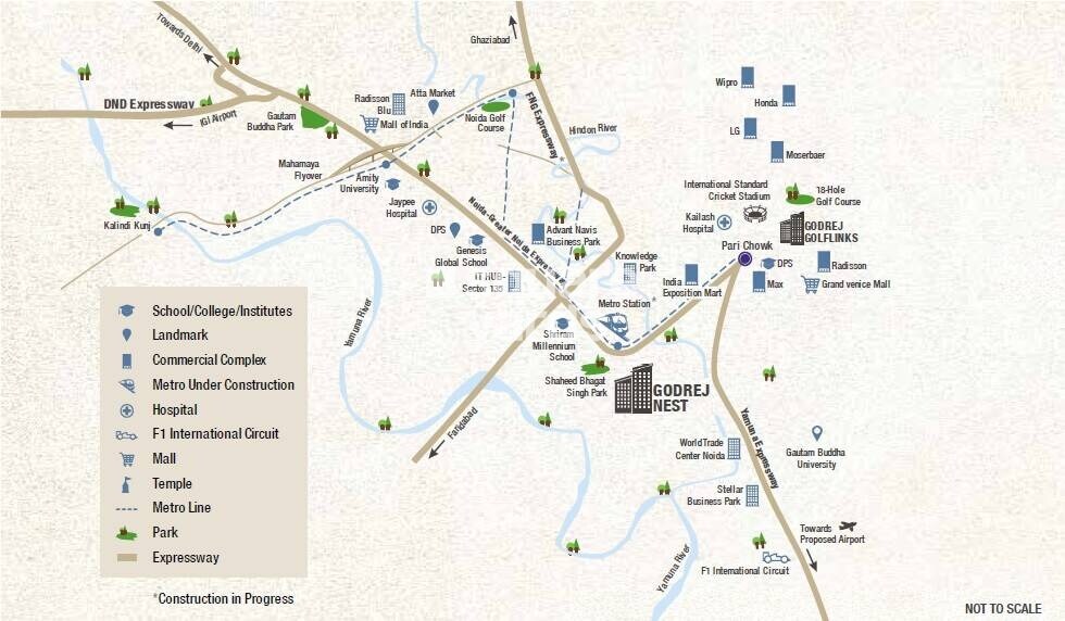 Godrej Solitaire Location Image