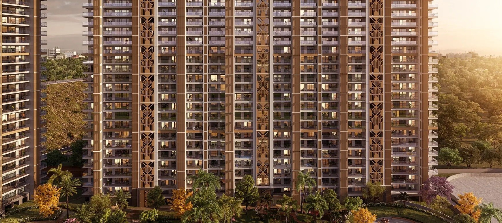 Godrej Tropical Isle Apartment Exteriors