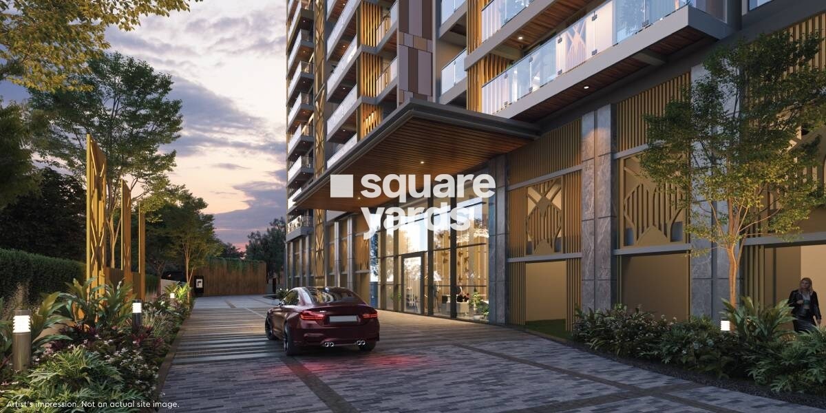 Godrej Tropical Isle Entrance View