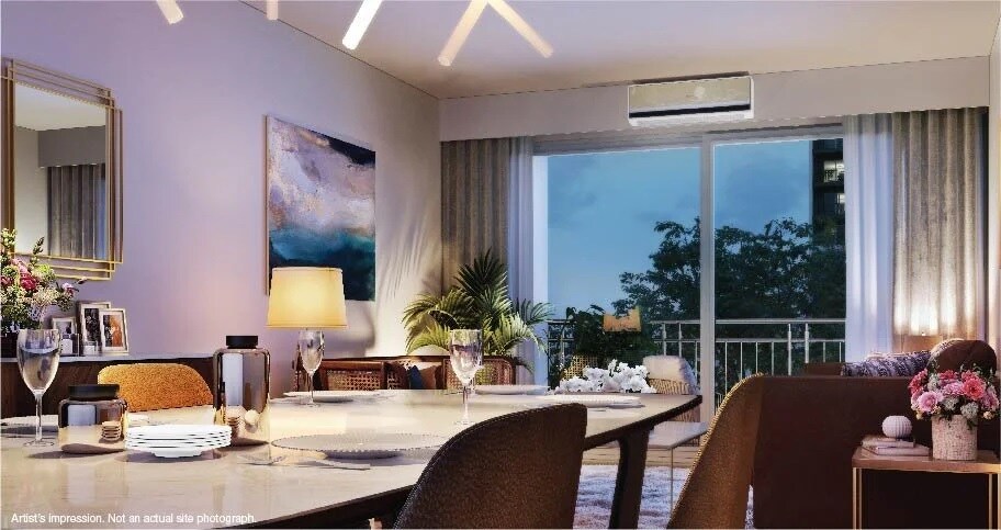Godrej Woods Evergreen Apartment Interiors 4