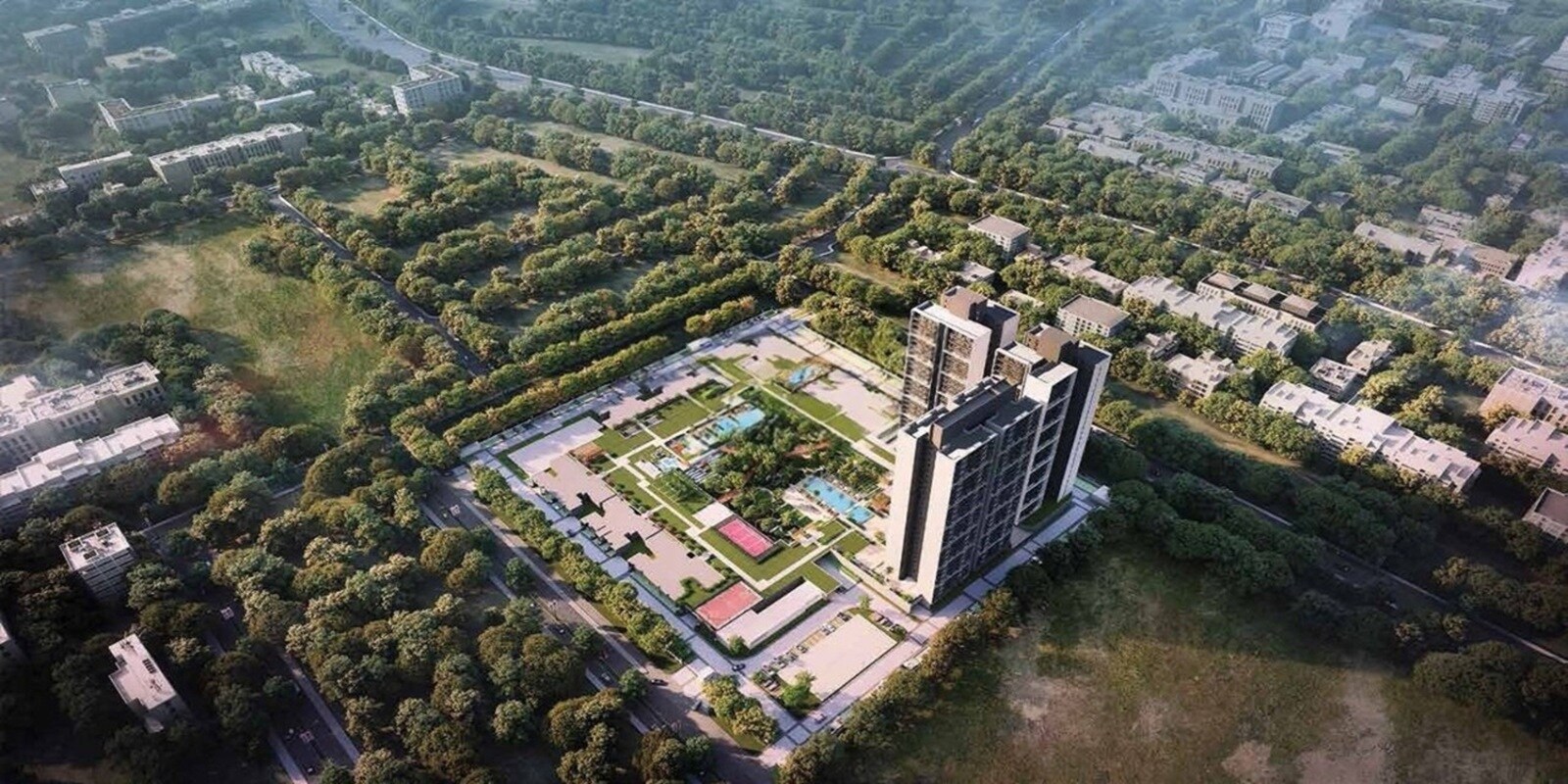 Godrej Woods residential project in Sector 43