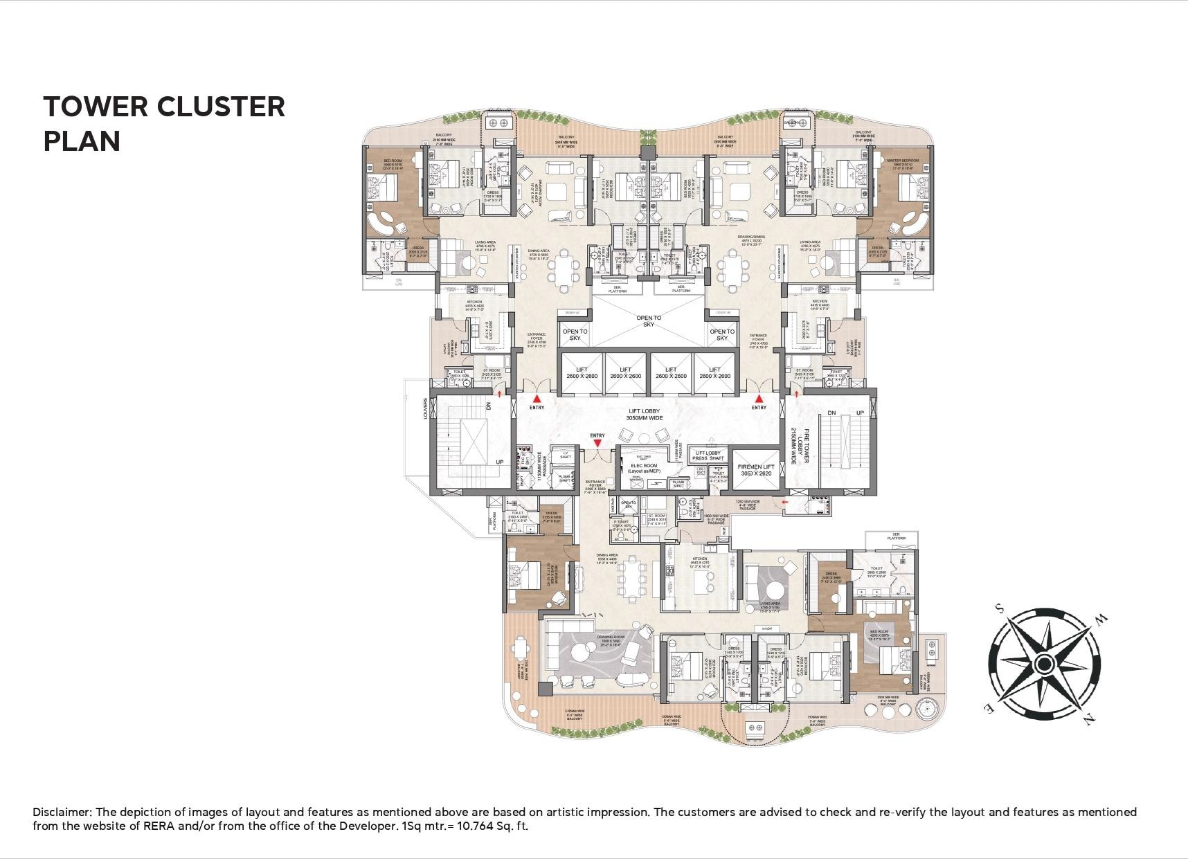 Great Value Ekanam Floor Plans