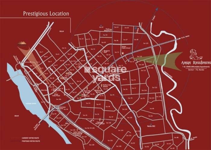 Grow Aman Residences Location Image