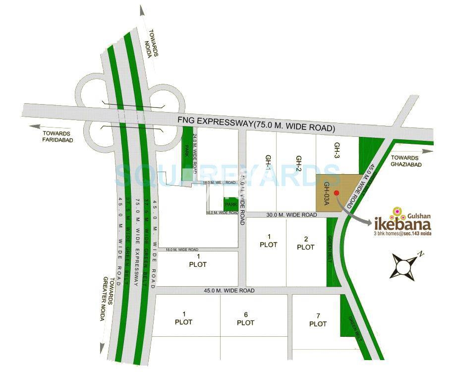 Gulshan Ikebana Location Image