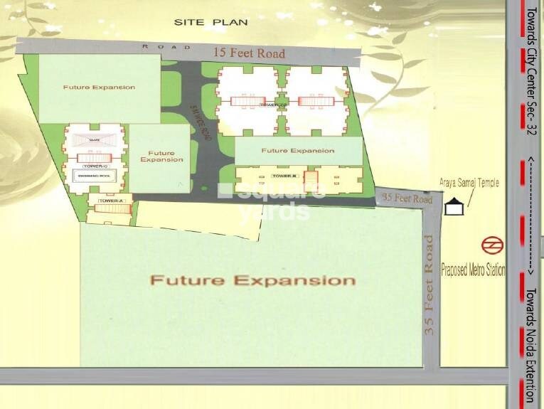 Jaguar Aryan Apartments Master Plan Image