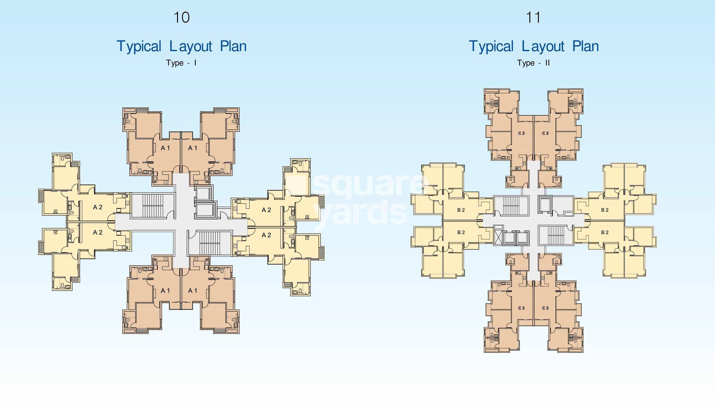 Jaypee Greens Aman Floor Plans