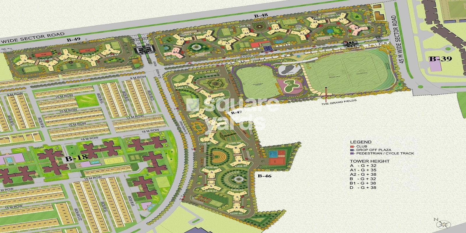 Jaypee Greens Garden Isles Master Plan 1