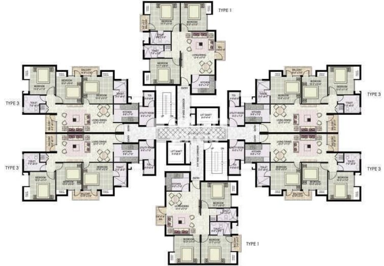 Jaypee Greens Kosmos Floor Plans 3