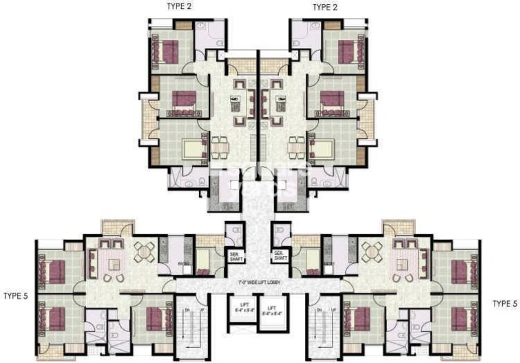 Jaypee Greens Kosmos Floor Plans 5