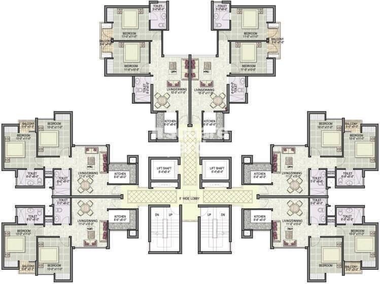 Jaypee Greens Kosmos Floor Plans 7