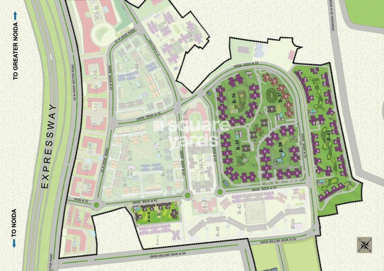 Jaypee Greens Kosmos Master Plan Image 2