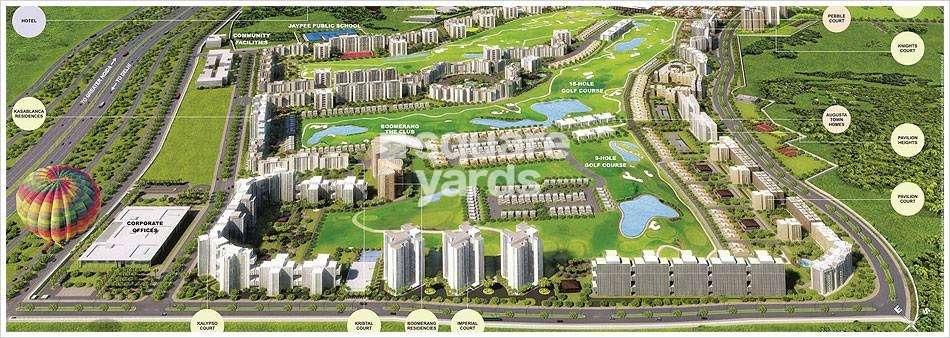 jaypee greens pavilion court tower view7