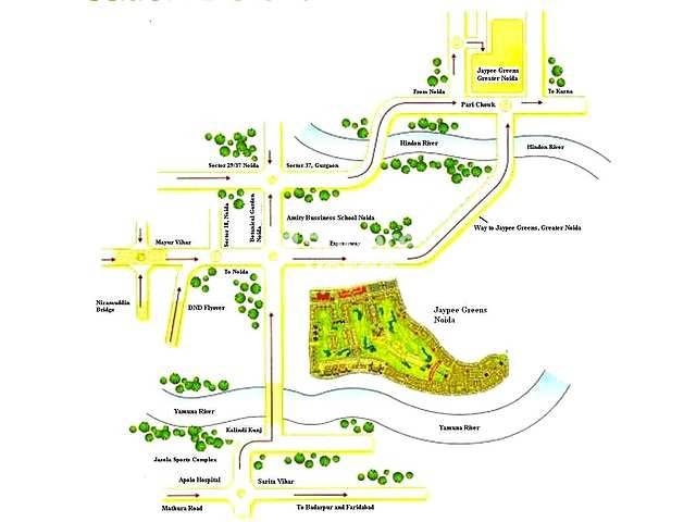 Jaypee Imperial Court Location Image