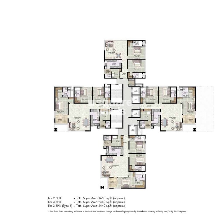 Jaypee Kalypso Court Floor Plans