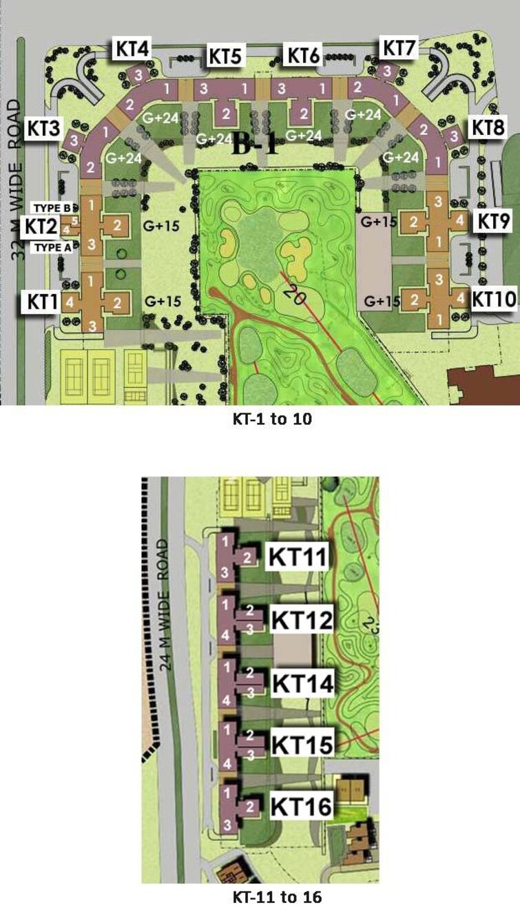 Jaypee Kalypso Court Master Plan Image 1