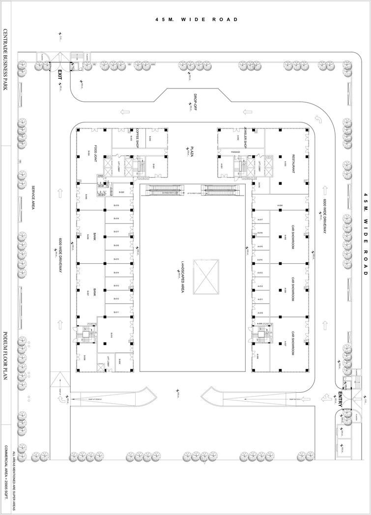 Krasa Centrade Business Park Floor Plans 1