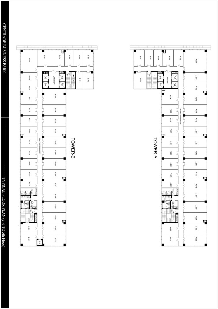 Krasa Centrade Business Park Floor Plans 2
