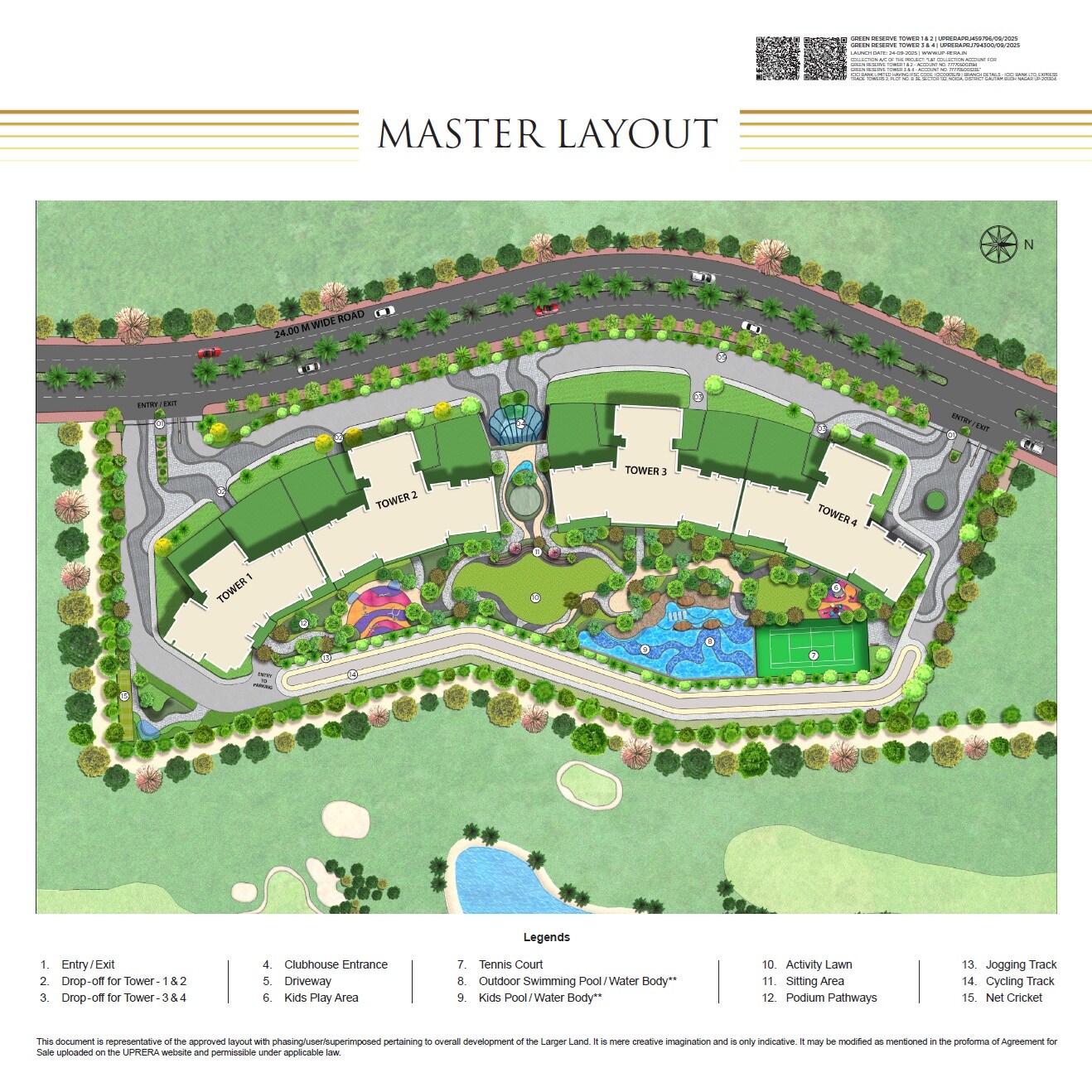 LnT Green Reserve Master Plan Image
