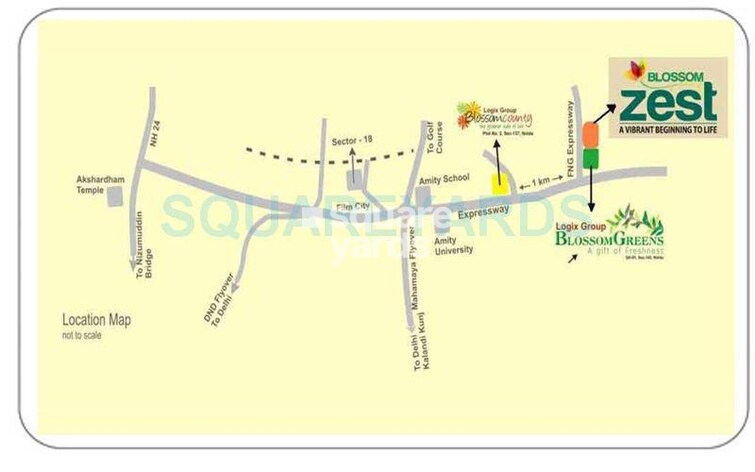 Logix Blossom Zest Location Image