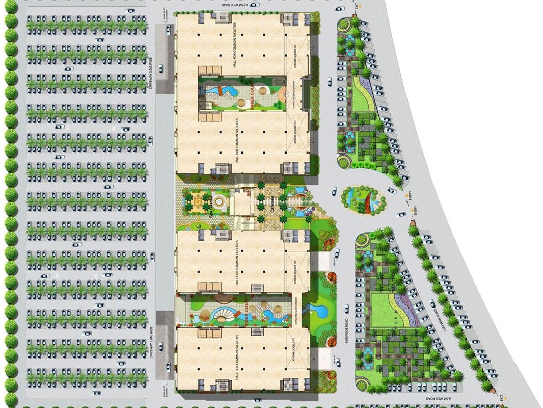 Logix Cyber Park Master Plan Image