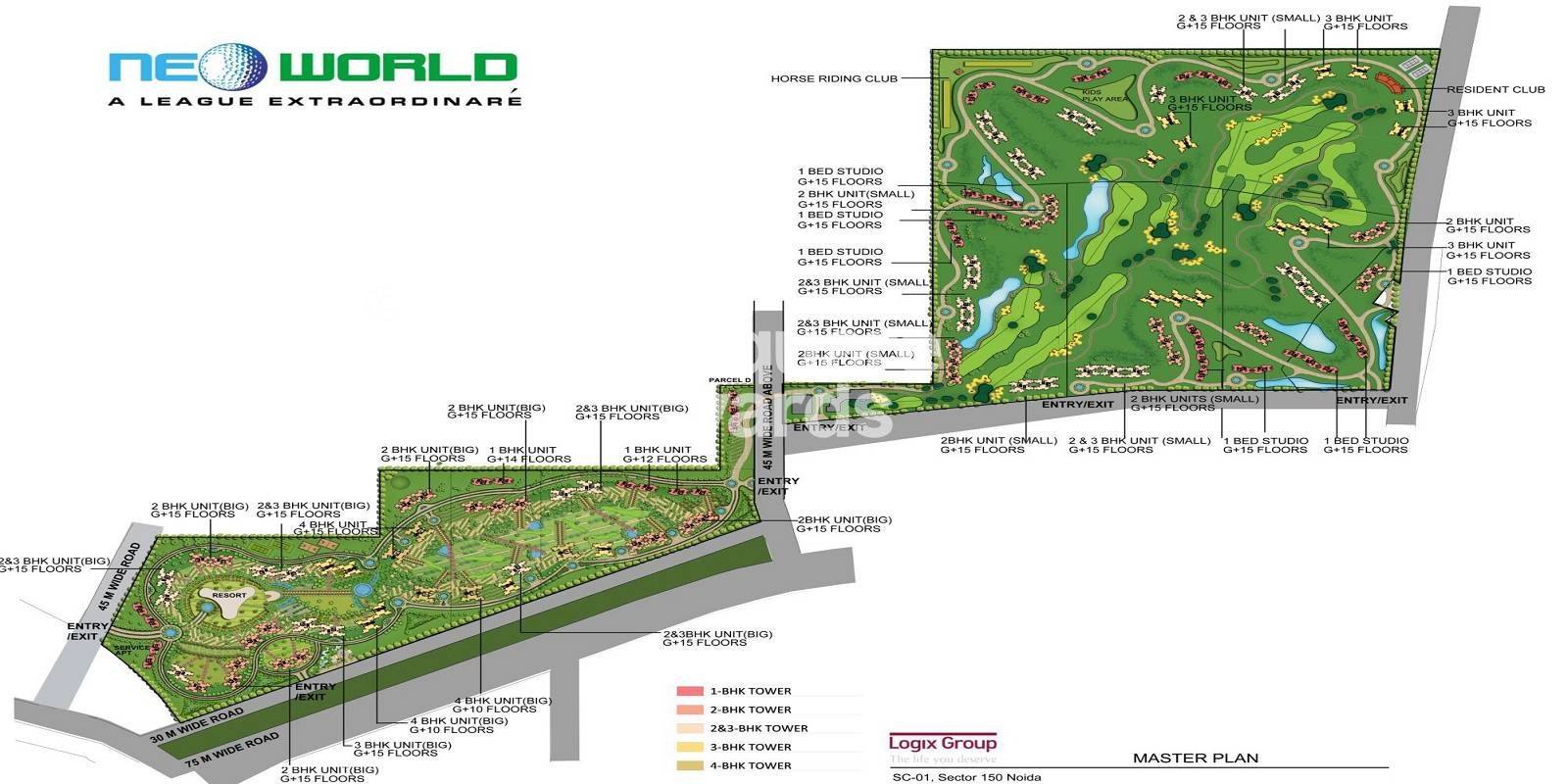 Logix Neo World Master Plan Image