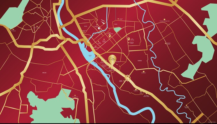 M3M Jacob and Co Location Image