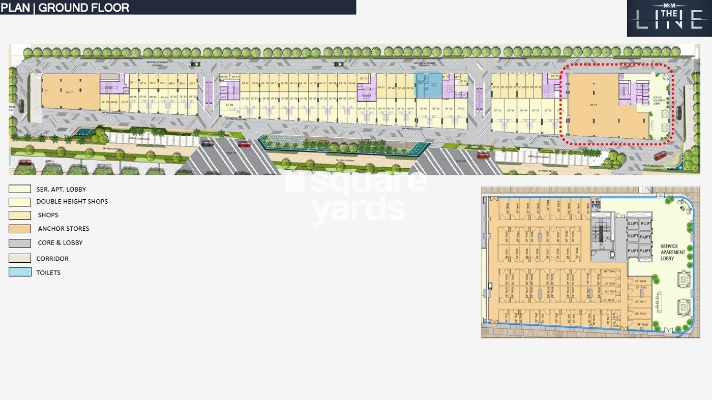 M3M The Line Floor Plans 1