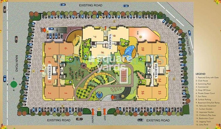 Mahagun Maple Master Plan Image