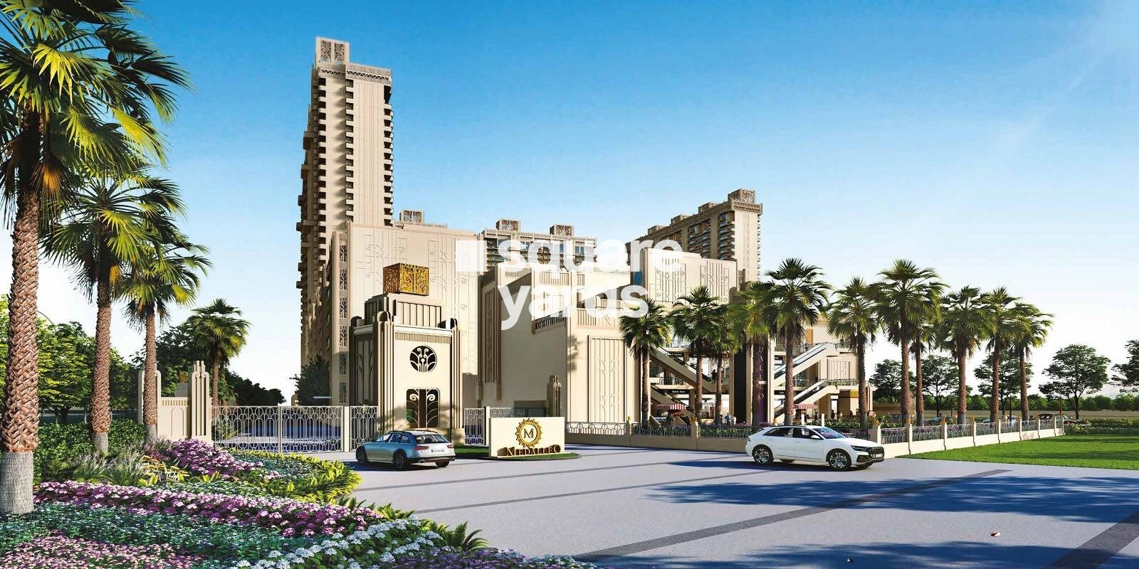 Mahagun Medalleo Entrance View