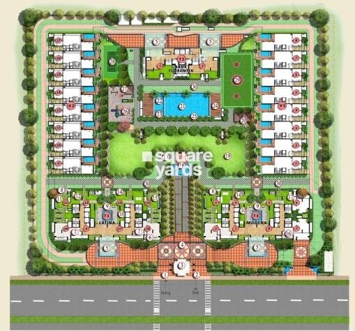 Mahagun Mirabella Highrise Master Plan Image