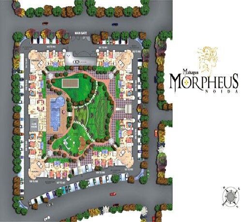 Mahagun Morpheus Master Plan Image