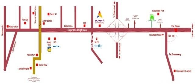 Neocasa Om Enclave Location Image