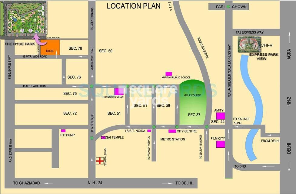 Nimbus The Hyde park Location Image