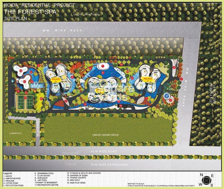 Omaxe Forest Spa Master Plan Image