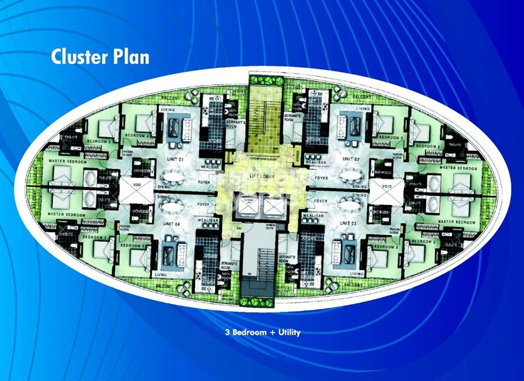 Omaxe Twin Towers Floor Plans 1