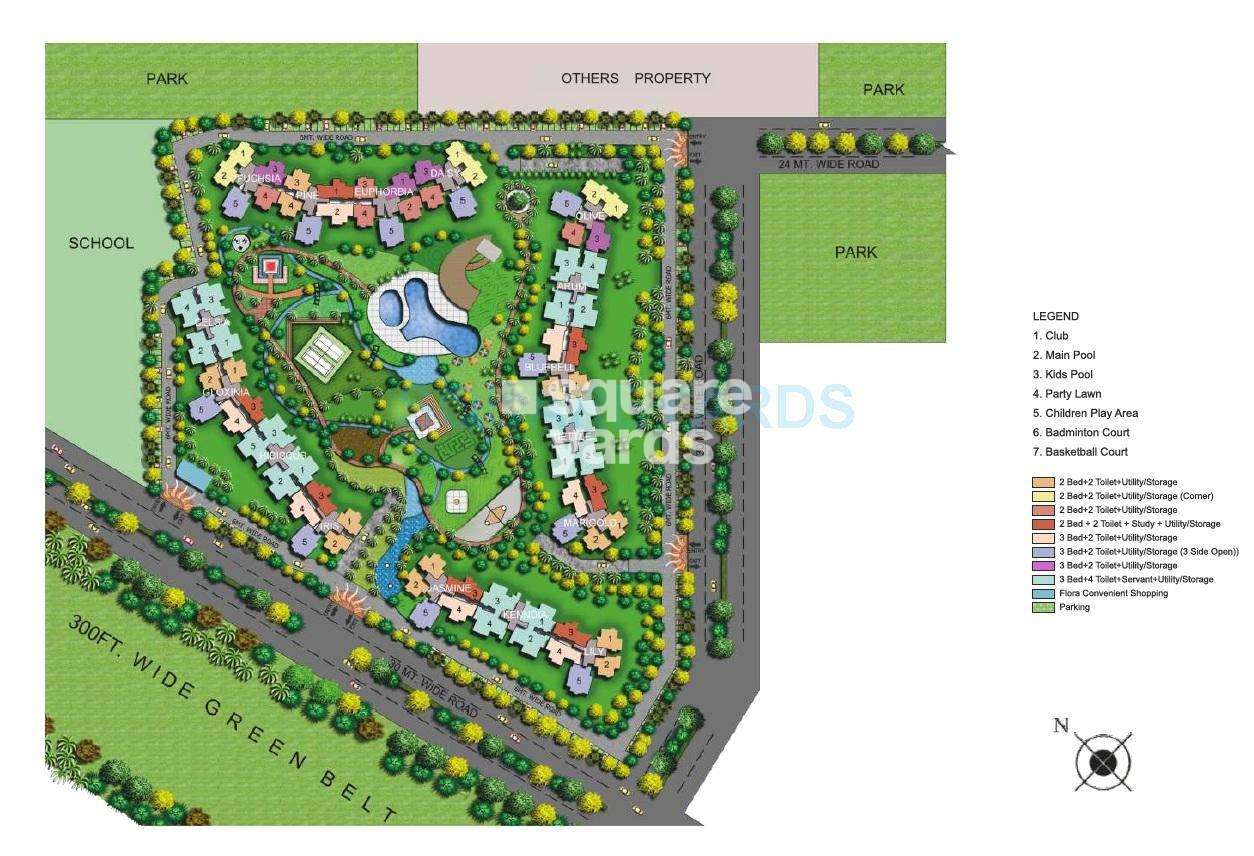 paramount floraville master plan image1