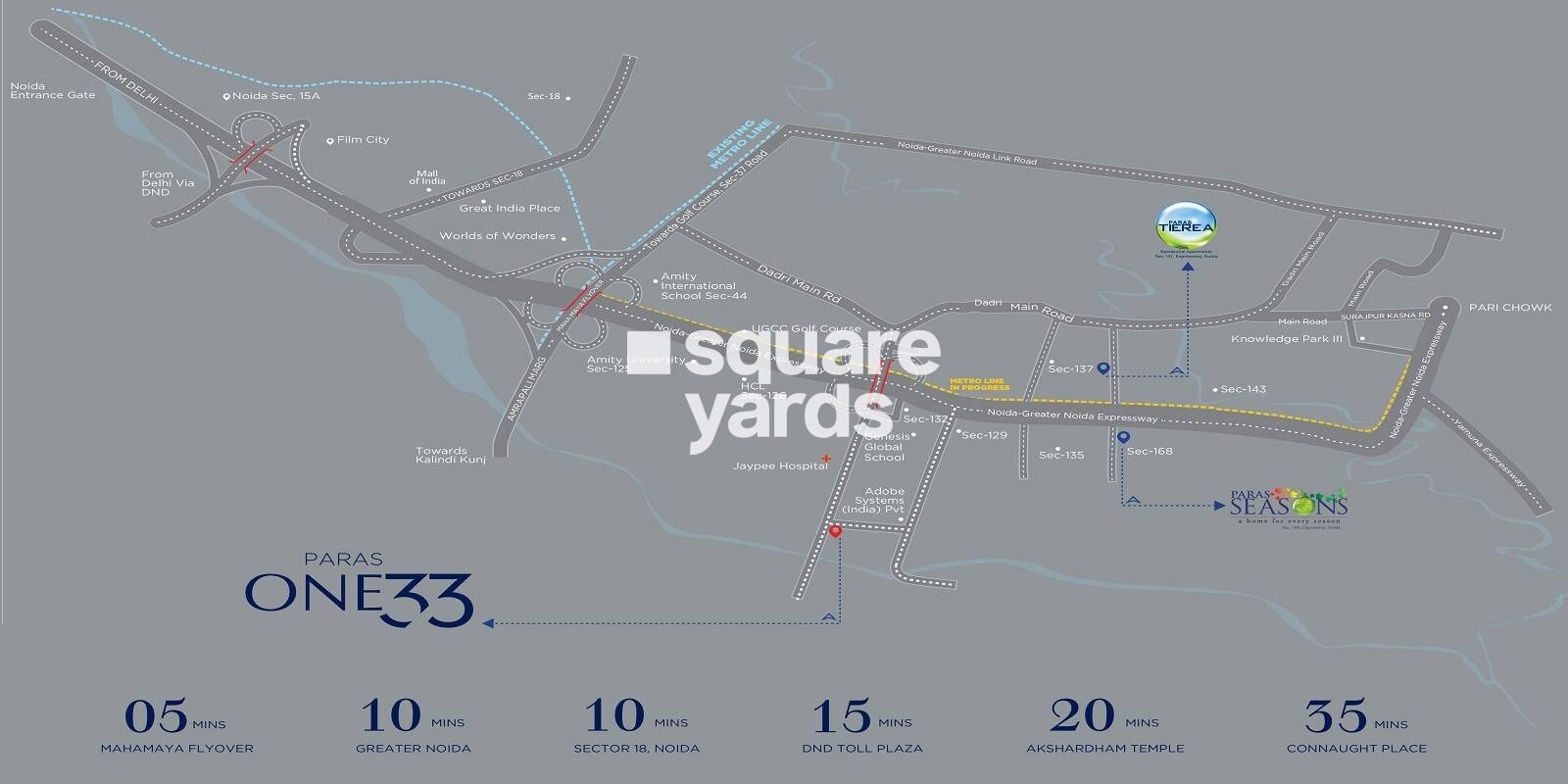 Paras ONE33 Location Image