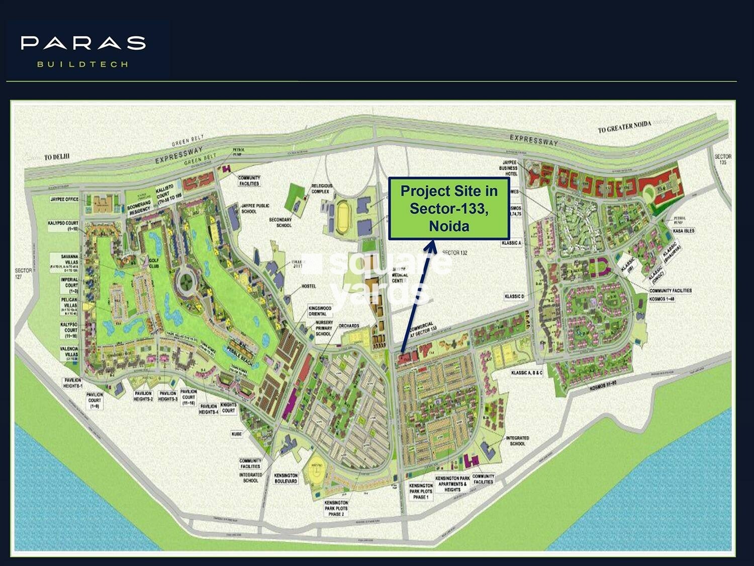 Paras ONE33 Master Plan Image 1