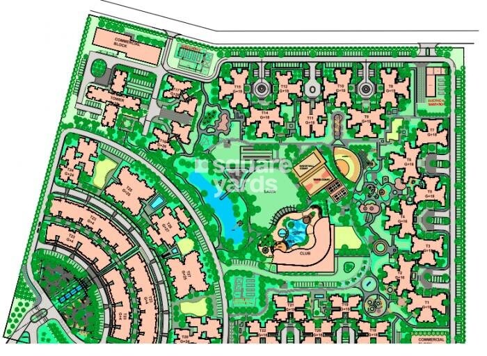 Paras Tierea Duplex Apartments Master Plan Image