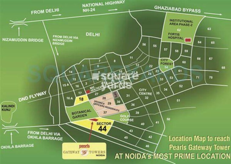 Pearls Gateway Tower Location Image