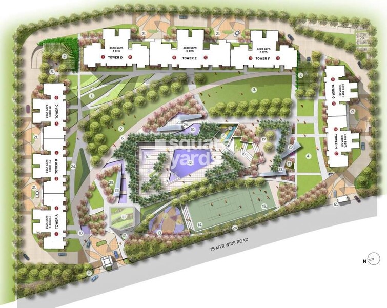 Prateek Edifice Master Plan Image